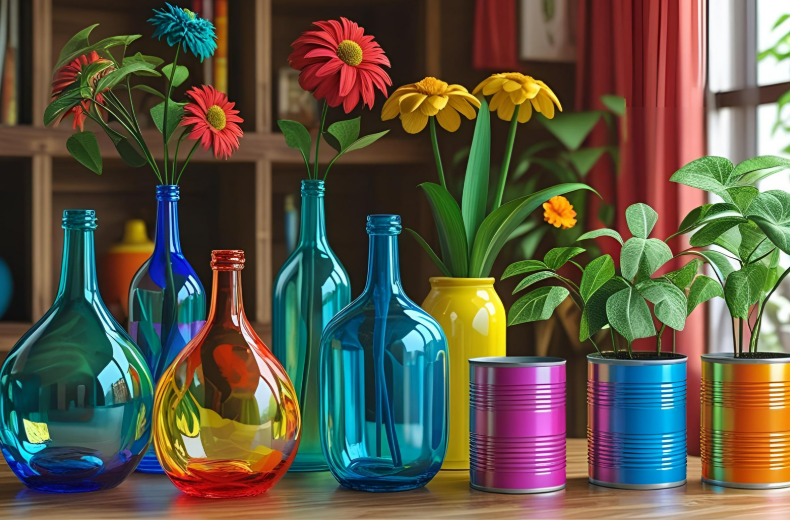 Sulap Sampah Jadi Pajangan, Ini DIY Dekorasi Rumah yang Anti-Mainstream